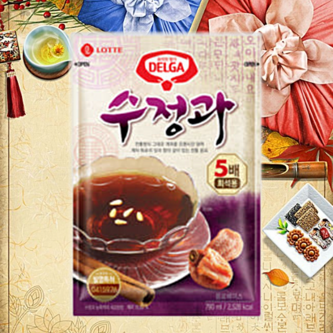 롯데 수정과농축액 790ml, 1개