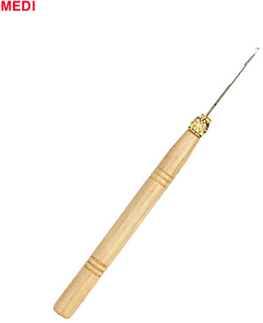 MD 붙임머리 가발 코바늘 부분가발 올림머리 바늘코 가발코바늘 가발바늘 가짜머리 붙임가발 부침머리 가발시술도구 미용재료 가발글루건, 1개, 단일