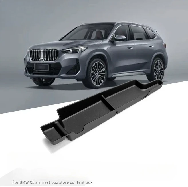 BMW X1 U11 센터 콘솔 정리 트레이 2023 2024 U11 하단 콘솔 정리 트레이 TPE 언더 콘솔 수납함 컵홀더, 01 Cup Holder