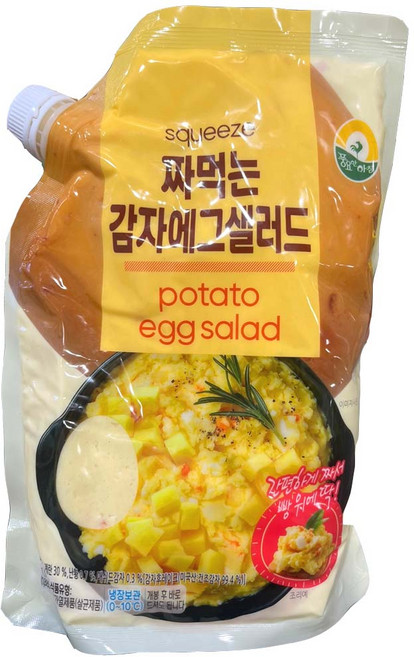 코스트코 짜먹는 감자 에그샐러드 1.3kg, 1개