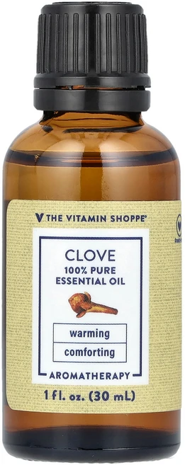 The Vitamin Shoppe 순도 100% 에센셜 오일 정향 30ml(1fl oz) Shoppe (더 비타민 샵), 1개, 30ml - 쿠팡