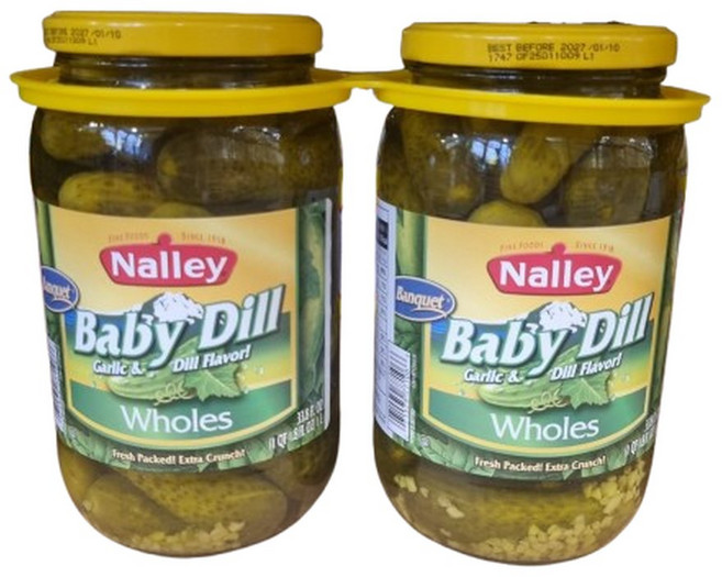 NALLEY 베이비 딜 피클 1L X 2 CS, 2개