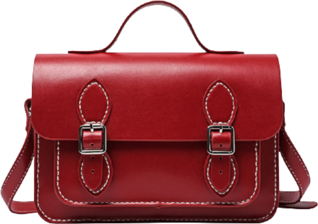 가죽가방만들기 가죽공예키트 DIY 패키지 동영상 제공 집콕취미 초보 만들기 세트, 레드(NSB백), 1개