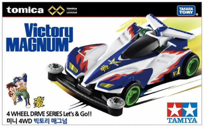프리미엄 언리미티드 타미야 우리는 챔피언 미니 4WD 빅토리 매그넘 미니카, 없음, 상세설명 참조
