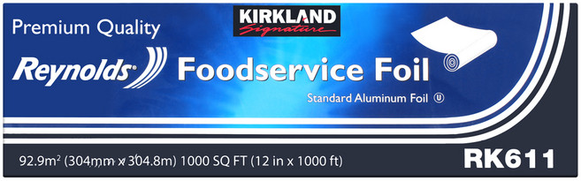 코스트코 커클랜드 알루미늄 호일 30cm304m 업소용 대용량 은박지 쿠킹호일 캠핑장, 304m, 1개