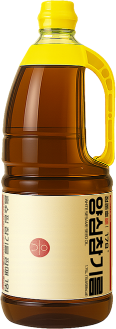 양심기름 미슐랭 세프비법 정준호양심참기름178 통참깨 고급 음식점용, 1개, 1.75L