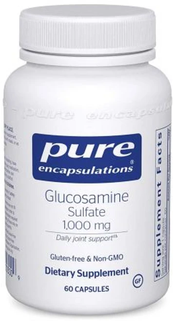 퓨어 인캡슐레이션 글루코사민 설페이트 1000mg 캡슐, 1개, 60정 - 쿠팡