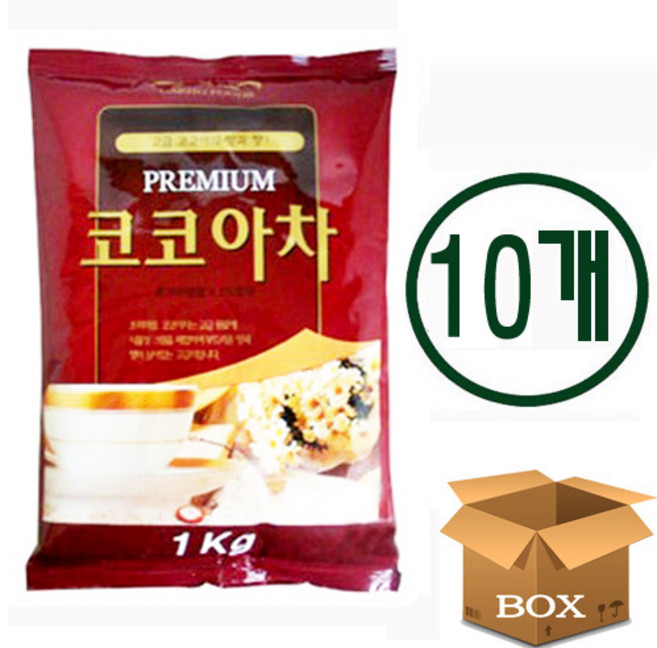 대호 코코아, 1kg, 1세트, 10개입