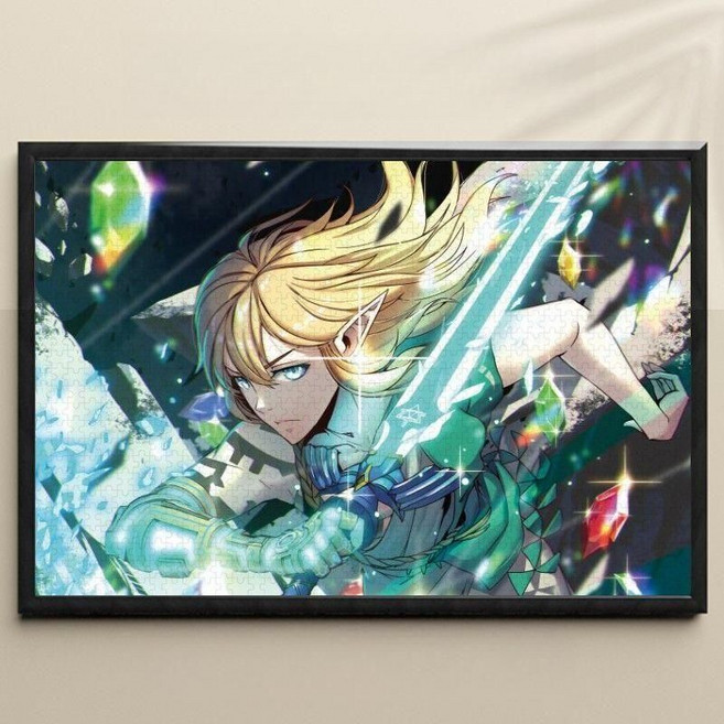 젤다의전설퍼즐1000피스 조각 직소 장난감 창의성, 16ZD