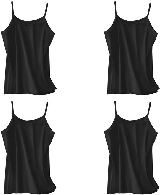 4장세트 빅사이즈 이너 끈나시 사이즈 2XL~3XL