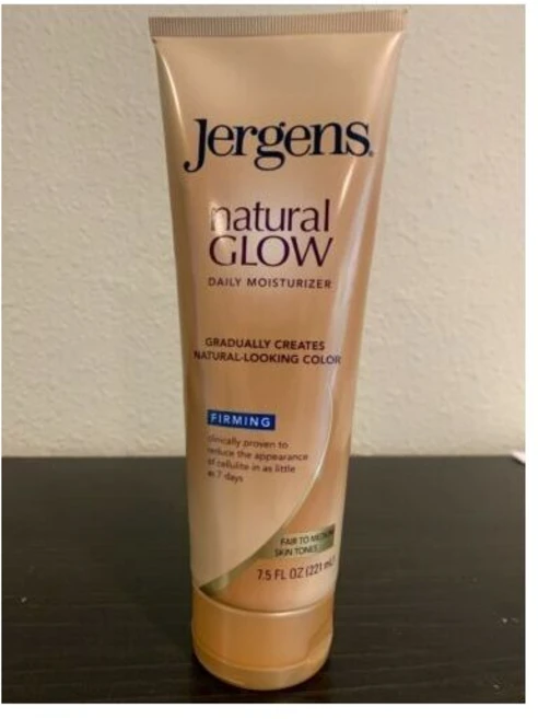 Jergens Natural Glow Firming 데일리 Moisturizer Fair to Medium 스킨 Tones 7.5 온스(1온스=약30g), Jergens Natural Glow Firming 데, 1개, 221ml - 쿠팡