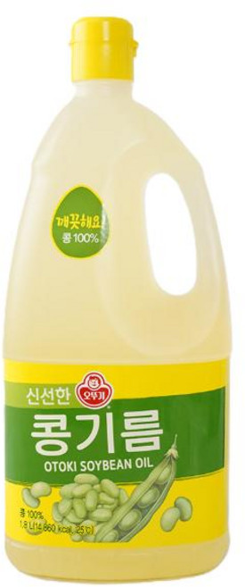 오뚜기 콩기름 1.8L 부침개 팬트리, 4개