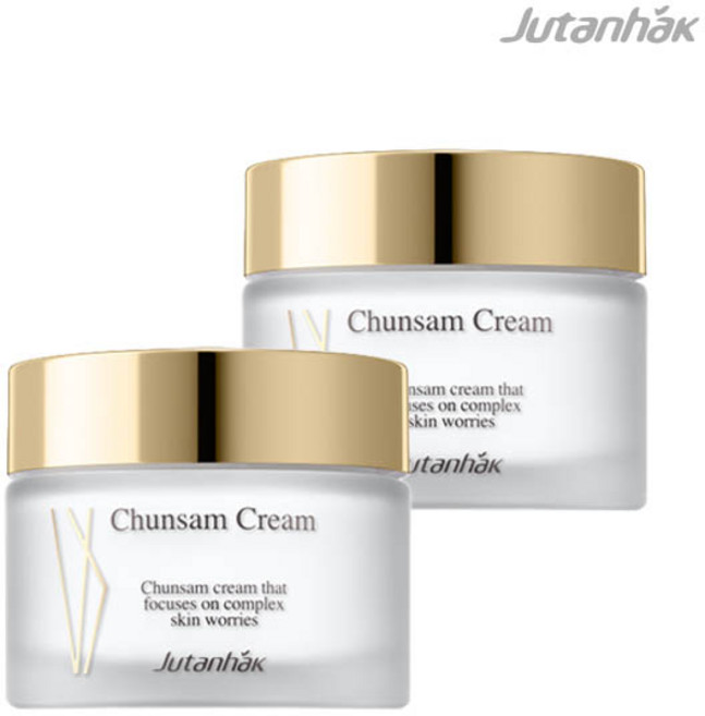 쥬단학 천삼 크림, 50ml, 2개