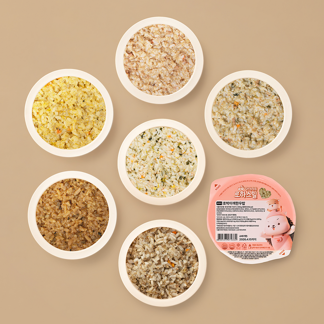 닥터리의 로하스밀 한우 15% 고함량 14개월 이상 유아식 이유식 200g 대용량 세트 (7팩)