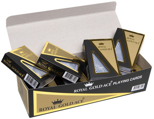 로얄골드 에이스 트럼프카드 1박스, 12팩