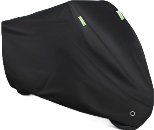 민스컴퍼티 오토바이 프리미엄 전차종 레인 방수커버, 올블랙