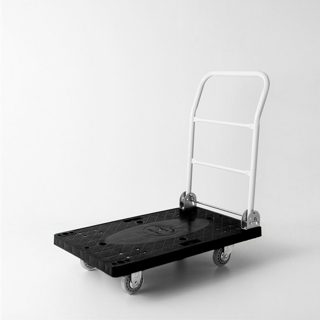 바른생활 구루마 구르마 엘카 밀차 끌차, 무소음인라인바퀴, 검정판