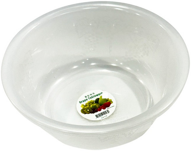 나코 플라스틱 믹싱볼 투명 과일 야채 채소 쌀 다용도 세척볼 국산, 중, 1개