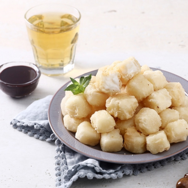 푸딩팩토리 대만식 우유튀김 1kg 야시장 대표 먹거리 디저트 간편조리, 1개