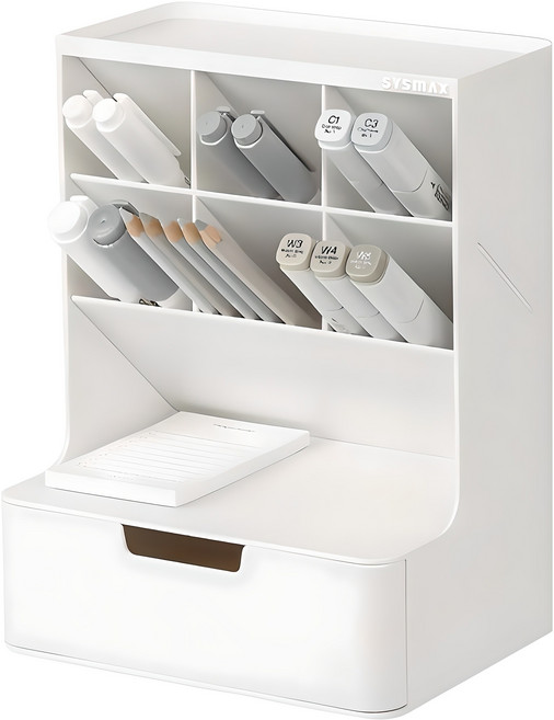 리템 하이브 데스크오거나이저, 화이트, 1개