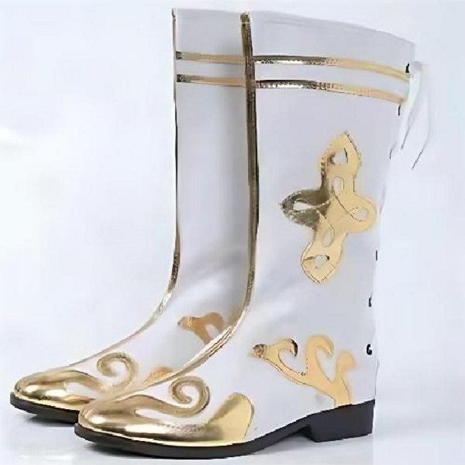 몽골 전통부츠 티베트 패션 무용화 남성 부츠 공연 댄스 남자 무대용