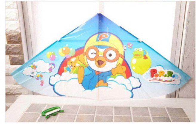 뽀로로 삼각연 대형 뽀로로 연 뽀로로 연놀이, 단품, 1개