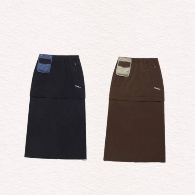 엄브로 25년 SS 웨이파인더 우먼스 배색 트랜스폼 스커트 UQ122CSK12 341580