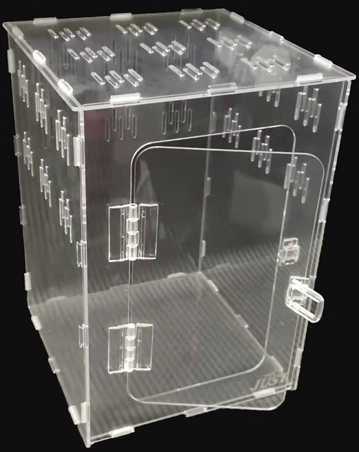 펫앤홈 피그미다람쥐 도마뱀 아크릴 사육장, 1개