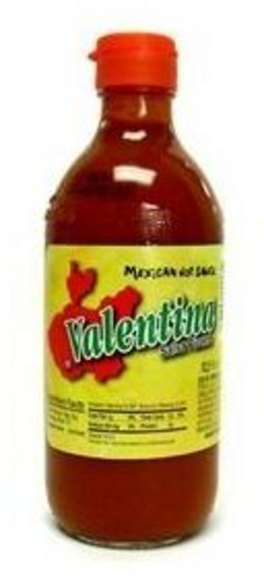 Valentina 소스 발렌티나 핫 멕시칸 피칸테 살사 비건 향신료 믹스 칠리 페퍼로 만들어졌으며 칩 패스트푸드 점심 간식 등에 완벽함 12.5온스 370ml