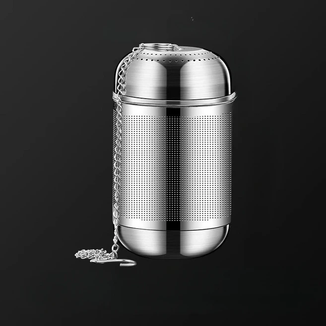 차 누출 차 파티션 초미세 필터 차 필터 스테인레스 스틸 Weibao 가정용 할로겐 조미료 볼 차 물 분리기