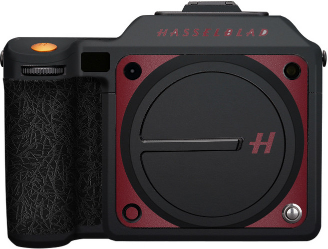 [코엠스킨] 핫셀블라드 Hasselblad X2D II 100C 카메라 보호 필름, 1개, X2DII100C 무광 블랙 메탈릭 레드로고(예약구매)