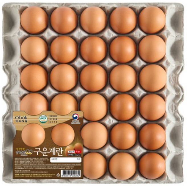 파손보상 알참참 HACCP인증 구운계란, 30구, 2개