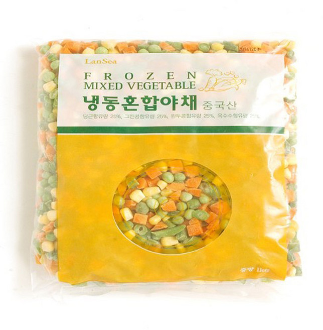 [211] 랜시 냉동 혼합야채 1kg, 1개