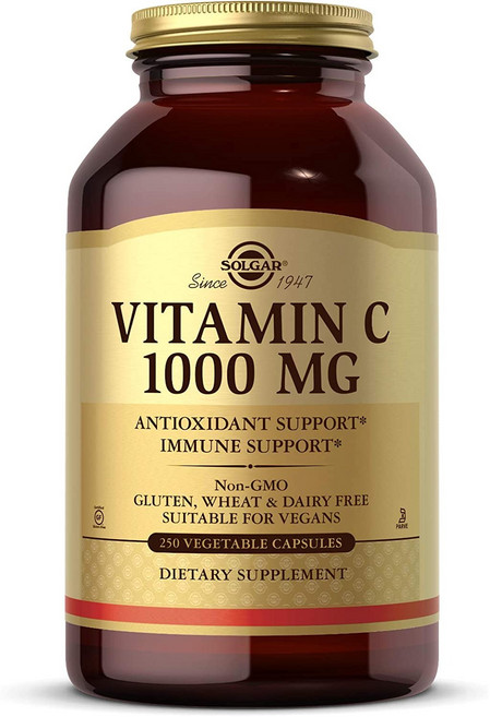 솔가 비타민 C 1000mg 베지터블 캡슐, 250정, 1개
