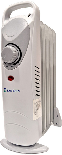 2025년 신형 무소음 무연 한신 미니 5핀 라디에이터 HST-500W (1~1.5평형), 미니 5핀 HST-500W