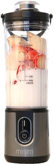 미룸 블렌더 텀블러 휴대용 미니 믹서기 충전식 무선 믹서기