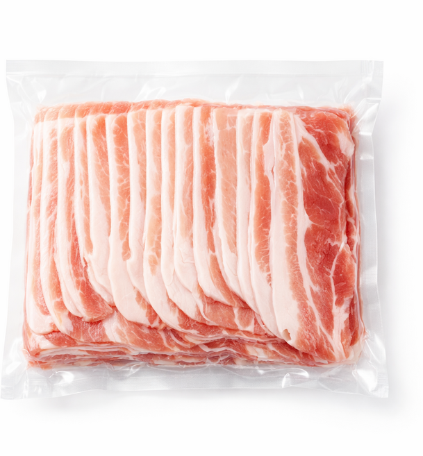 더나눔푸드 냉동 대패삼겹 수입 냉삼, 4개, 1kg