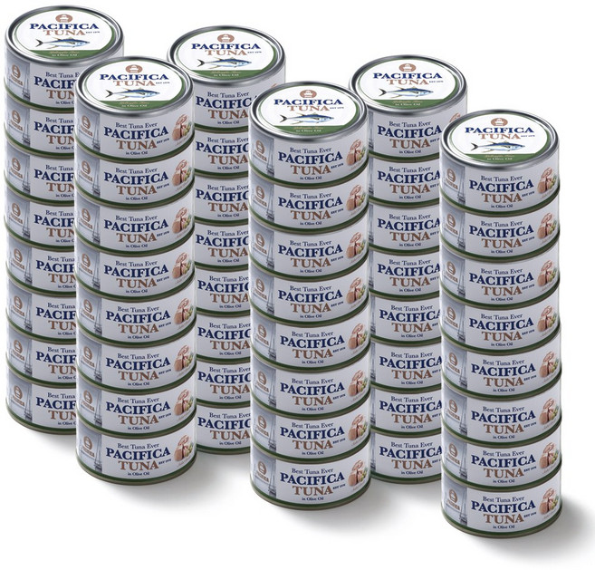 퍼시피카튜나 황다랑어 참치캔 인 올리브오일, 135g, 48개