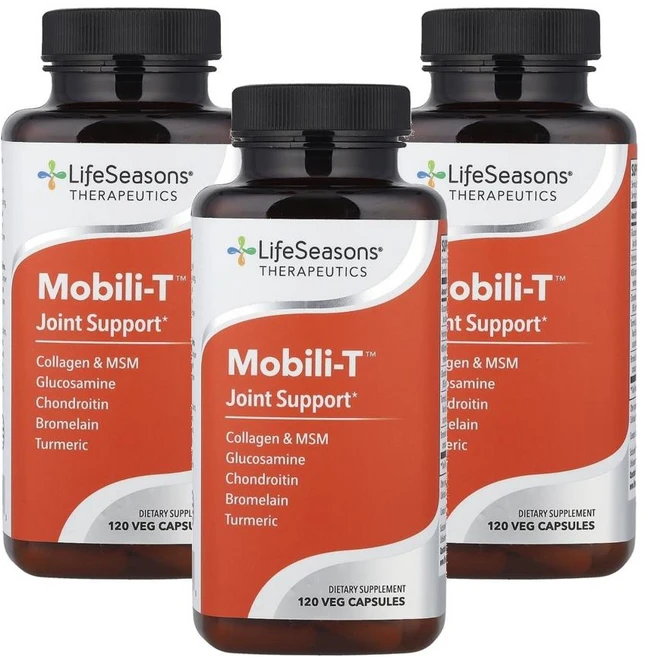 라이프시즌 테라퓨틱스 모빌리티 조인트 서포트 LifeSeasons Therapeutics Mobili-T® Joint Support 120정, 3개 - 쿠팡