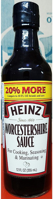 하인즈 우스타 소스 대, 355ml, 12개