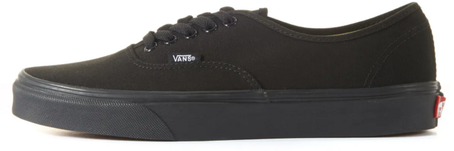 VANS 반스 어센틱 블랙 남녀공용 운동화 단화 스니커즈