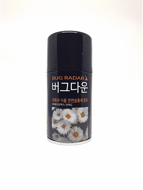 파리퇴치제 파리약 버그다운 천연식물 살충제 모기약 해충퇴치제 분사기, 버그다운 1캔, 1개, 280ml