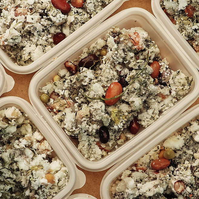 [100% 진도 햇쑥] 조선팔도떡집 통콩가득 쑥콩버무리, 4개, 250g