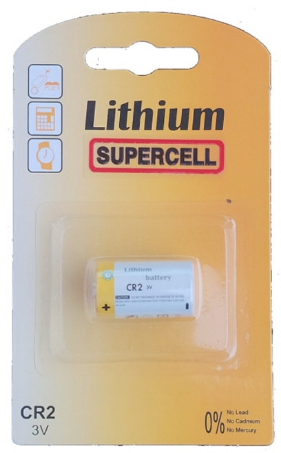 리튬전지 3V 거리측정기 건전지 카메라 배터리 CR2 - 1개, 1개입