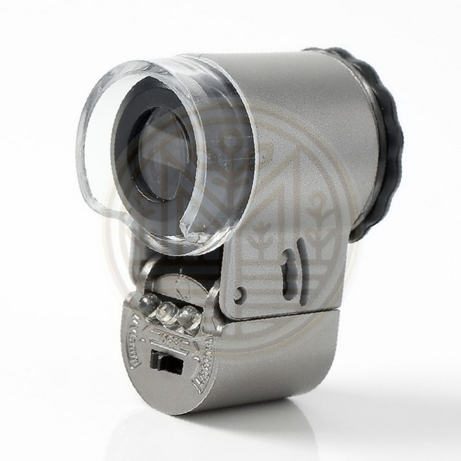 현미경 UV LED 휴대용 50배율 빠른배송 동전감별 보석검사 어댑터