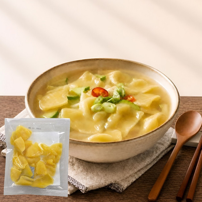 고향식품 옛맛 쫀득쫀득 감자수제비 냉장 국물요리용, 10개, 100g