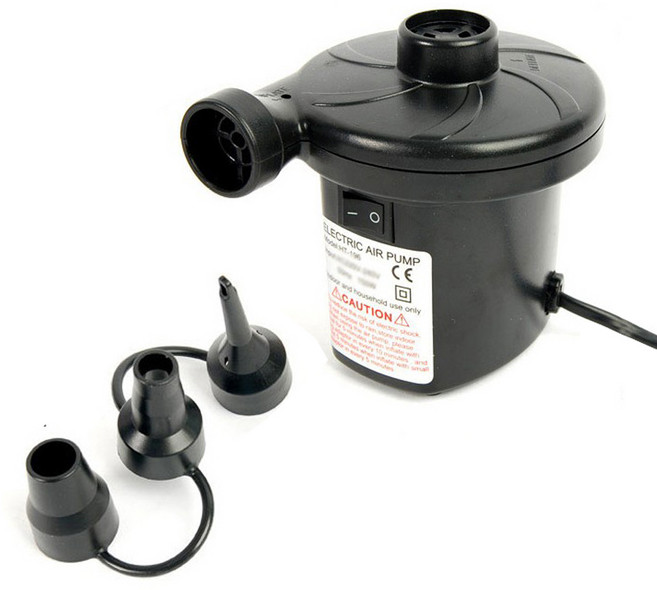 차량용에어펌프 12V전용 튜브 보트 매트 공기주입기, 차량용에어펌프12V전용75W, 1개