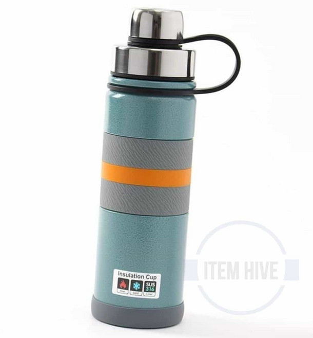 차거름망 보온보냉병 500ml 블루 예쁜물병 회사텀블러