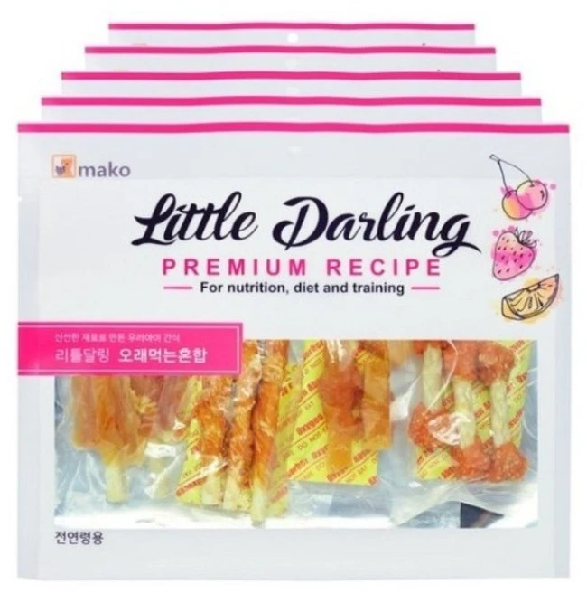 주마코펫 혼합 오래먹는 리틀달링 x 5개 300g WD2520F, 건강오래먹는혼합 - 쿠팡