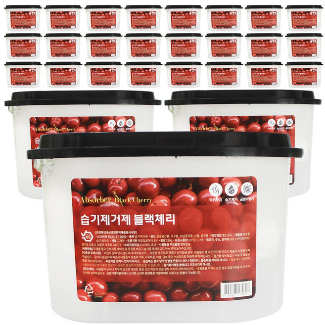 습기제거제 블랙체리향, 27개, 280g